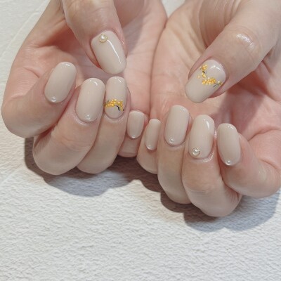 ミモザネイル💛