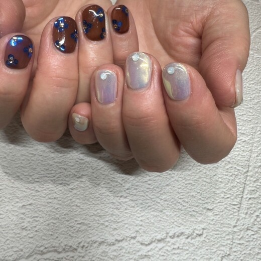 オーロラネイル🧊